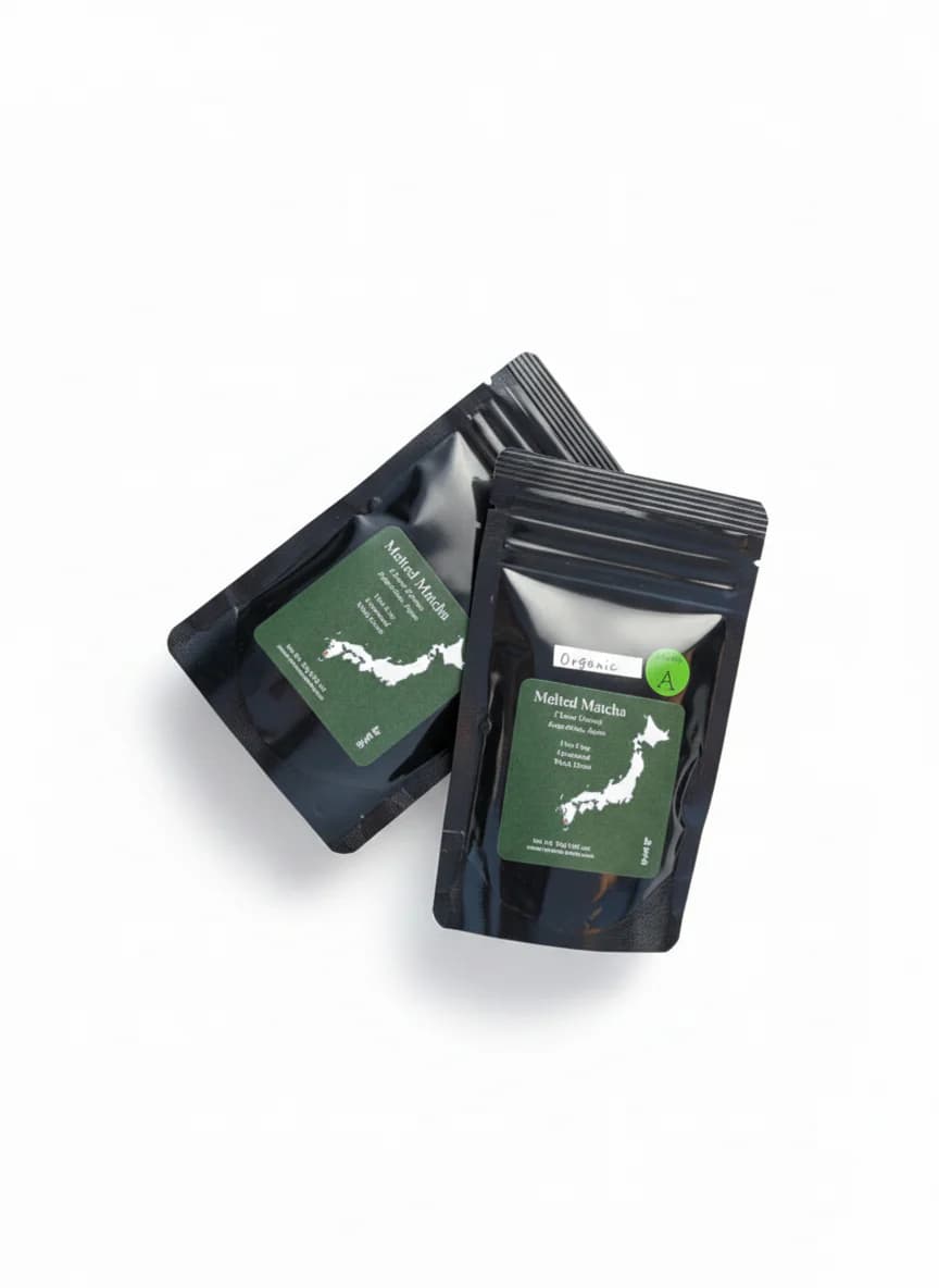 Matcha pouch for home use
